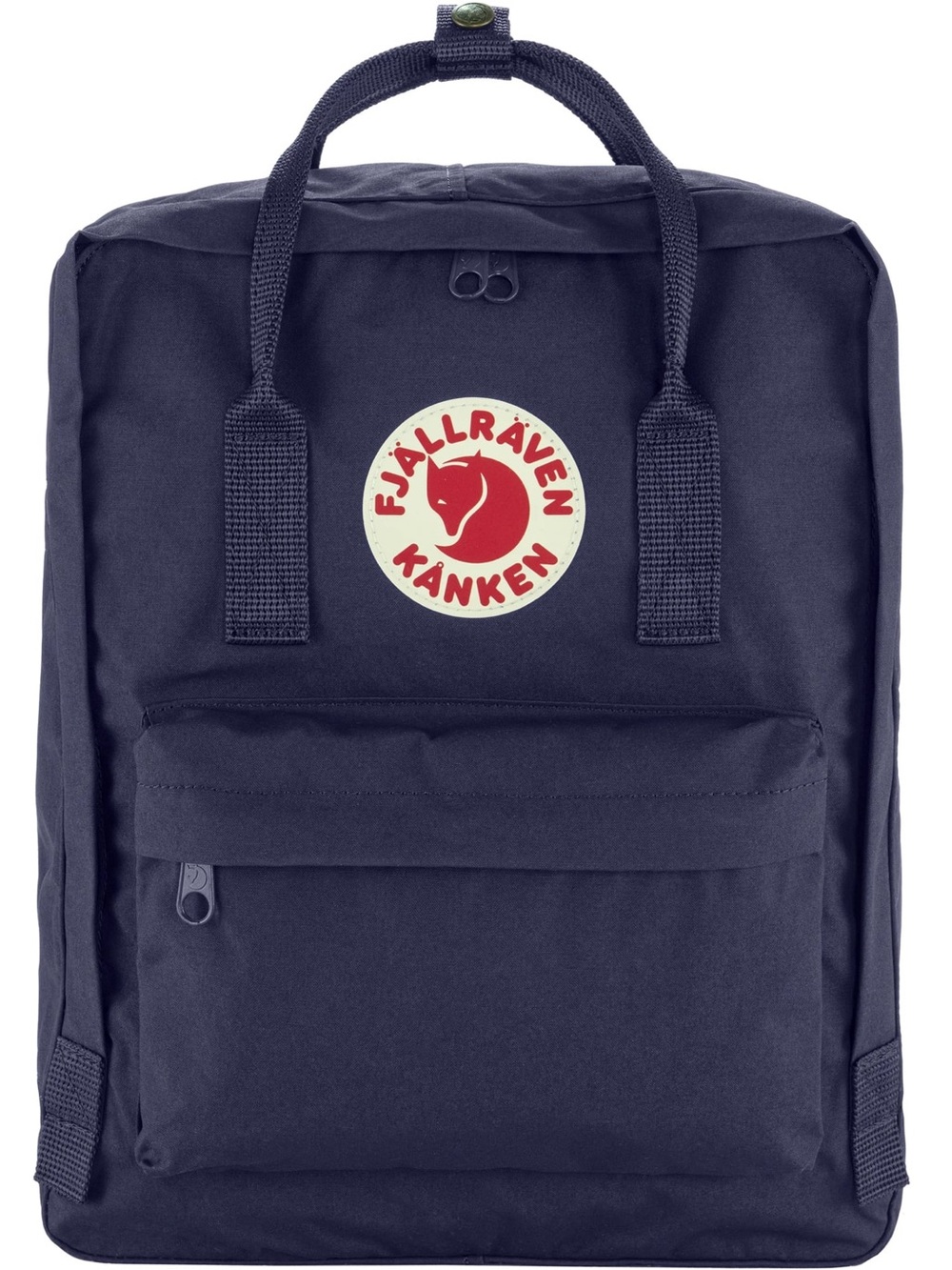Fjallraven Kånken Backpack - Navy with Red Logo